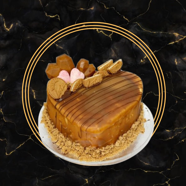 Chocolate Heart Valentine Cake