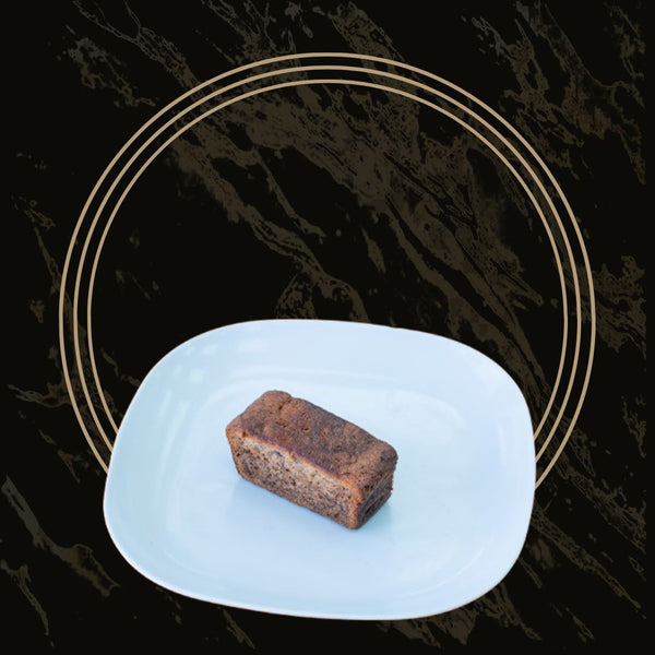 Moist banana loaf slices with a golden crust from The Bakers Shop in Birmingham