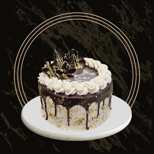 Elegant Fancy Eid cake with intricate designs and festive decorations from The Bakers Shop in Birmingham